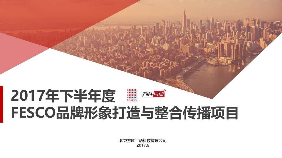 FESCO品牌形象打造与整合传播项目