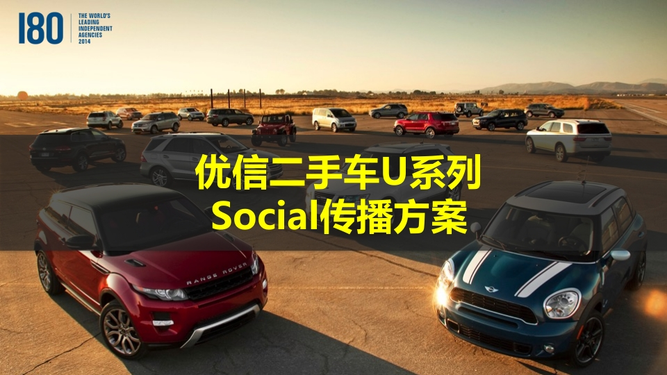 优信二手车U系列social传播