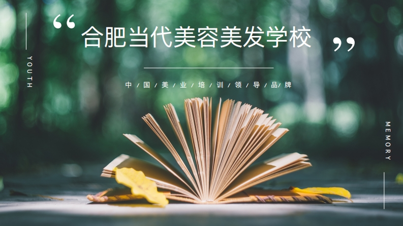 合肥当代美容美发学校整合传播提案美业培训-0点创意