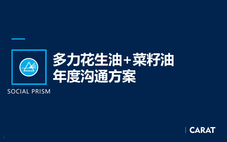 多力花生油沟通与传播执行方案