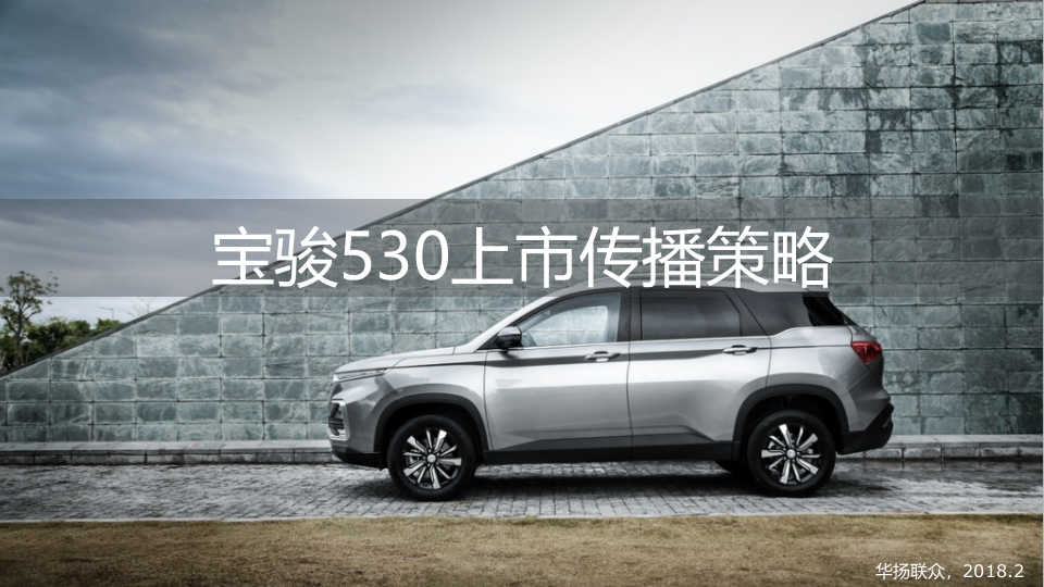 宝骏530上市传播策略by华扬